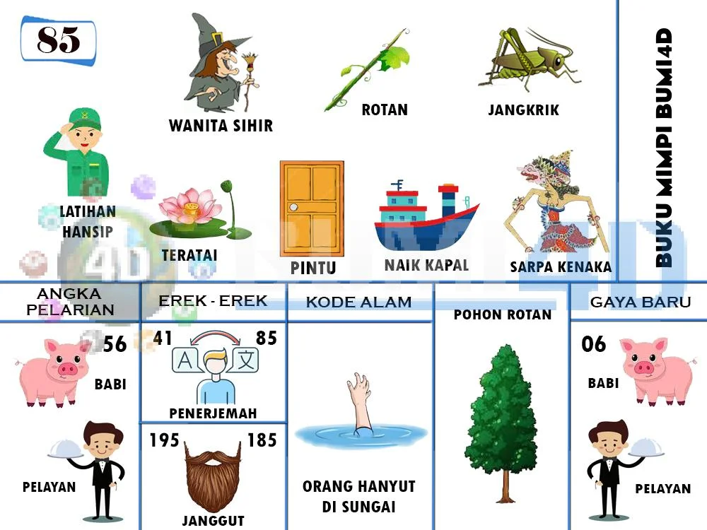 buku mimpi erek erek togel 85